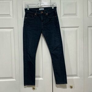 🤎 Loft Modern Skinny Blue Denim Jeans - 0 / 25